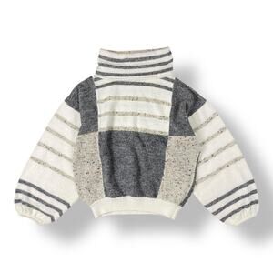 Chimney Ridge Vintage Turtleneck Sweater Womens Size‎ L Cream Cabincore Winter